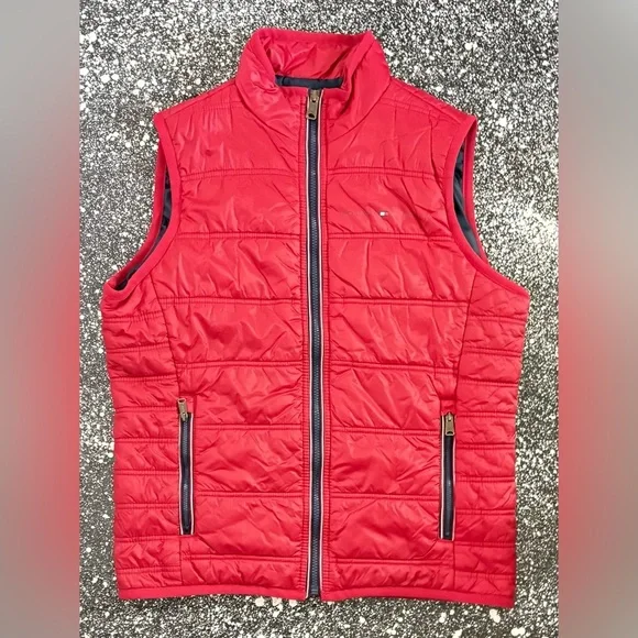 Vintage Tommy Hilfiger Bubble Vest Men’s XS (Fits Like a Sm/Md) - Picture 2 of 4